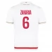 Maillot de Foot AS Monaco Zakaria 6 Tenue Domicile 2025/26