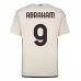 Maillot de Foot AS Roma Abraham 9 Tenue Extérieur 2023/24