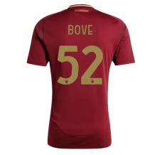 Maillot de Foot AS Roma Bove 52 Tenue Domicile 2024/25