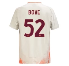 Maillot de Foot AS Roma Bove 52 Tenue Extérieur 2024/25
