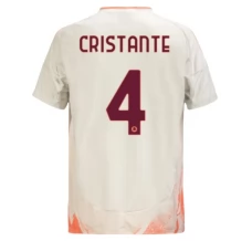 Maillot de Foot AS Roma Cristante 4 Tenue Extérieur 2024/25