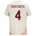 Maillot de Foot AS Roma Cristante 4 Tenue Extérieur 2024/25