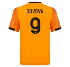 Maillot de Foot AS Roma Dovbyk 9 Tenue Extérieur 2025/26