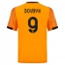 Maillot de Foot AS Roma Dovbyk 9 Tenue Extérieur 2025/26