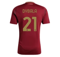 Maillot de Foot AS Roma Dybala 21 Tenue Domicile 2024/25