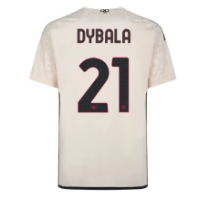 Maillot de Foot AS Roma Dybala 21 Tenue Extérieur 2023/24