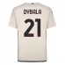 Maillot de Foot AS Roma Dybala 21 Tenue Extérieur 2023/24
