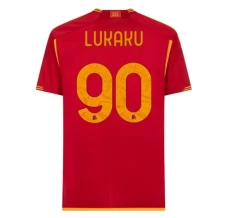 Maillot de Foot AS Roma Lukaku 90 Tenue Domicile 2023/24