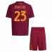 Maillot de Foot AS Roma Mancini 23 Enfant Tenue Domicile 2025/26