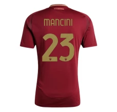 Maillot de Foot AS Roma Mancini 23 Tenue Domicile 2024/25