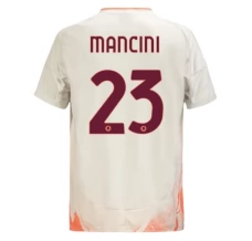 Maillot de Foot AS Roma Mancini 23 Tenue Extérieur 2024/25