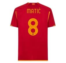 Maillot de Foot AS Roma Matić 8 Tenue Domicile 2023/24