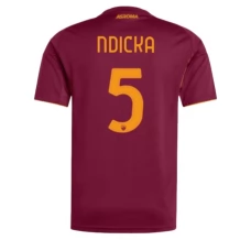 Maillot de Foot AS Roma Ndicka 5 Tenue Domicile 2025/26