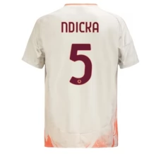 Maillot de Foot AS Roma Ndicka 5 Tenue Extérieur 2024/25