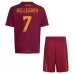 Maillot de Foot AS Roma Pellegrini 7 Enfant Tenue Domicile 2025/26