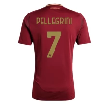 Maillot de Foot AS Roma Pellegrini 7 Tenue Domicile 2024/25