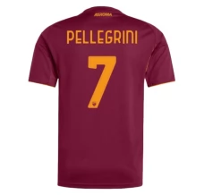 Maillot de Foot AS Roma Pellegrini 7 Tenue Domicile 2025/26