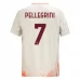 Maillot de Foot AS Roma Pellegrini 7 Tenue Extérieur 2024/25
