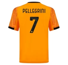 Maillot de Foot AS Roma Pellegrini 7 Tenue Extérieur 2025/26