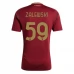 Maillot de Foot AS Roma Zalewski 59 Tenue Domicile 2024/25