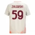 Maillot de Foot AS Roma Zalewski 59 Tenue Extérieur 2024/25