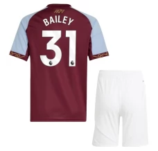 Maillot de Foot Aston Villa Bailey 31 Enfant Tenue Domicile 2025/26