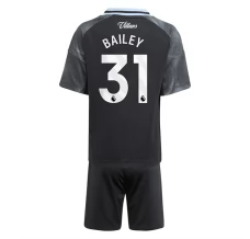 Maillot de Foot Aston Villa Bailey 31 Enfant Tenue Extérieur 2025/26