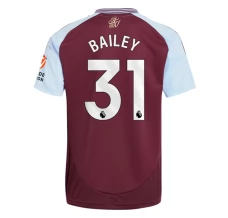 Maillot de Foot Aston Villa Bailey 31 Tenue Domicile 2024/25