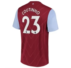 Maillot de Foot Aston Villa Coutinho 23 Tenue Domicile 2022/23