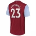 Maillot de Foot Aston Villa Coutinho 23 Tenue Domicile 2022/23