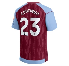 Maillot de Foot Aston Villa Coutinho 23 Tenue Domicile 2023/24
