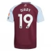 Maillot de Foot Aston Villa Diaby 19 Tenue Domicile 2024/25