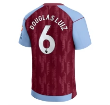 Maillot de Foot Aston Villa Douglas Luiz 6 Tenue Domicile 2023/24