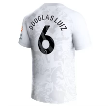 Maillot de Foot Aston Villa Douglas Luiz 6 Tenue Extérieur 2023/24