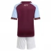 Maillot de Foot Aston Villa Enfant Tenue Domicile 2025/26