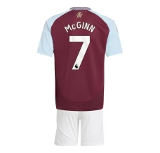 Maillot de Foot Aston Villa McGinn 7 Enfant Tenue Domicile 2024/25