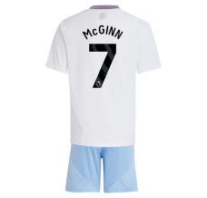 Maillot de Foot Aston Villa McGinn 7 Enfant Tenue Extérieur 2024/25