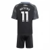 Maillot de Foot Aston Villa Watkins 11 Enfant Tenue Extérieur 2025/26