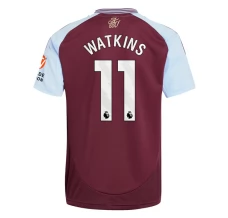 Maillot de Foot Aston Villa Watkins 11 Tenue Domicile 2024/25