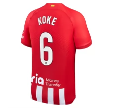 Maillot de Foot Atlético Madrid Koke 6 Tenue Domicile 2023/24 Maillot de Foot Atlético Madrid Koke 6 Tenue Domicile 2023/24