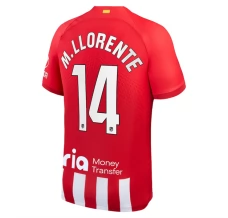 Maillot de Foot Atlético Madrid M. Llorente 14 Tenue Domicile 2023/24