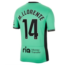 Maillot de Foot Atlético Madrid M. Llorente 14 Tenue Third 2023/24 Maillot de Foot Atlético Madrid M. Llorente 14 Tenue Third 2023/24