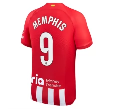 Maillot de Foot Atlético Madrid Memphis 9 Tenue Domicile 2023/24 Maillot de Foot Atlético Madrid Memphis 9 Tenue Domicile 2023/24