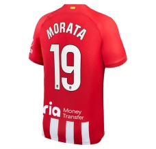 Maillot de Foot Atlético Madrid Morata 19 Tenue Domicile 2023/24
