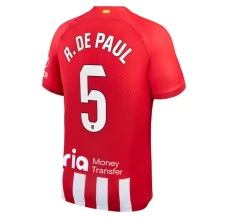 Maillot de Foot Atlético Madrid R. De Paul 5 Tenue Domicile 2023/24 Maillot de Foot Atlético Madrid R. De Paul 5 Tenue Domicile 2023/24