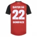 Maillot de Foot Bayer 04 Leverkusen Boniface 22 Tenue Domicile 2024/25 Maillot de Foot Bayer 04 Leverkusen Boniface 22 Tenue Domicile 2024/25