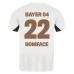 Maillot de Foot Bayer 04 Leverkusen Boniface 22 Tenue Extérieur 2024/25