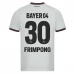 Maillot de Foot Bayer 04 Leverkusen Frimpong 30 Tenue Extérieur 2023/24