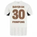 Maillot de Foot Bayer 04 Leverkusen Frimpong 30 Tenue Extérieur 2024/25