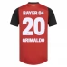 Maillot de Foot Bayer 04 Leverkusen Grimaldo 20 Tenue Domicile 2024/25 Maillot de Foot Bayer 04 Leverkusen Grimaldo 20 Tenue Domicile 2024/25